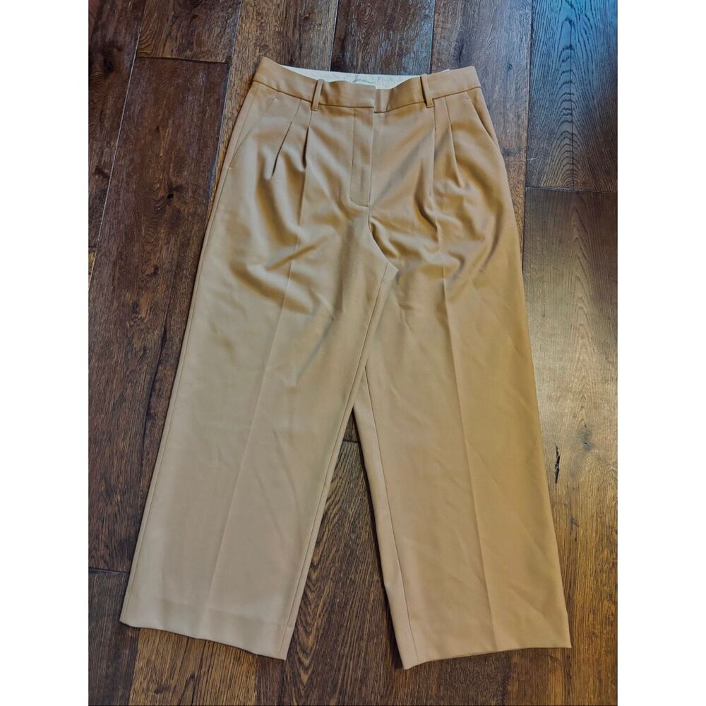 Wilfred the effortless dress pants ankle tan 12 camel